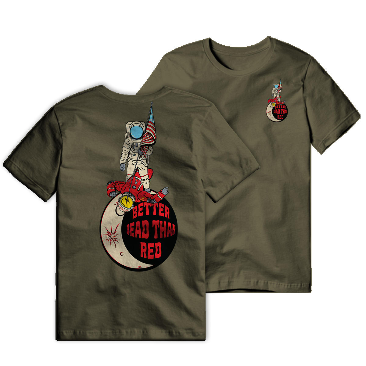 Better Dead Than Red Tee – Mission Essential Gear