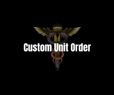 Custom Unit Order Stickers
