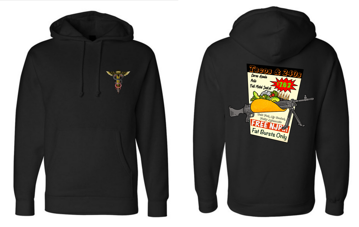 Tacos and 240s Hoodie – Mission Essential Gear