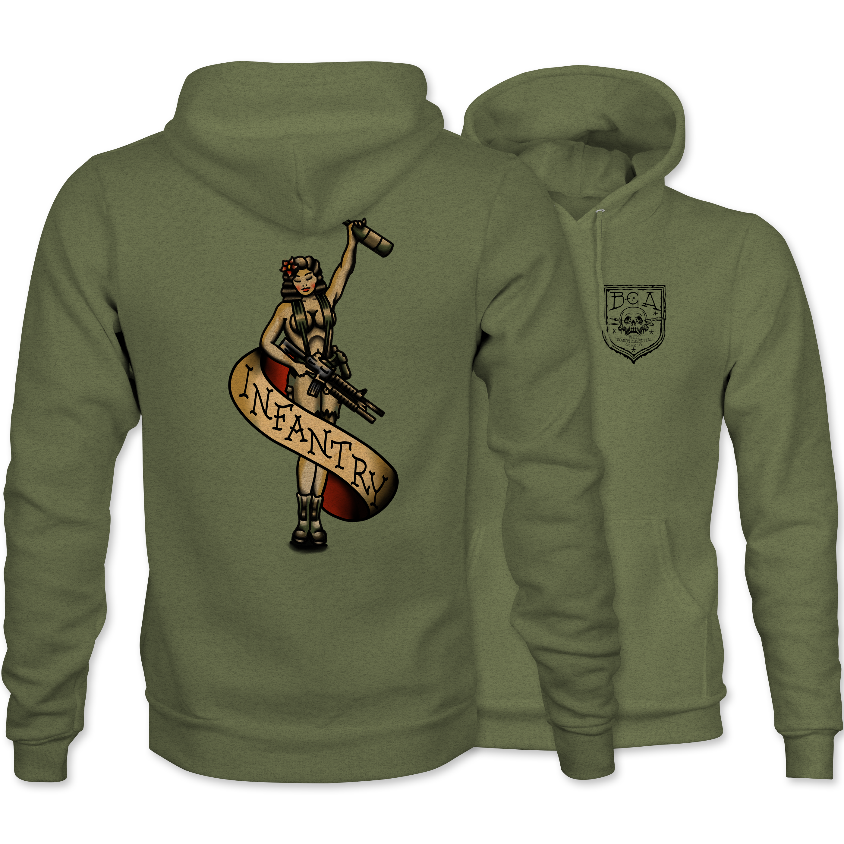 mission essential gear Infantry M4 Hoodie – Mission Essential Gear