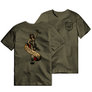 Infantry M4 Pinup Tee