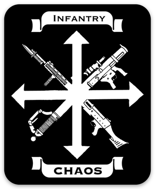 Infantry Choas Sticker
