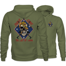 Load image into Gallery viewer, 1/4 Alpha Guns Hoodie