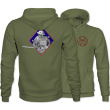 Load image into Gallery viewer, Devil Dogs Hoodie (1st MARDIV)