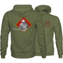 Load image into Gallery viewer, Devil Dogs Hoodie (4th MARDIV)