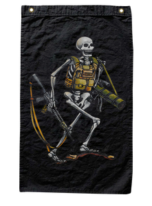 Assault Skeleton Flag