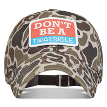 Load image into Gallery viewer, Don't Be A Twatsicle Patch RipStop Low Pro Hat