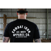 Load image into Gallery viewer, Arched Combat Iron Men&#39;s T-Shirt