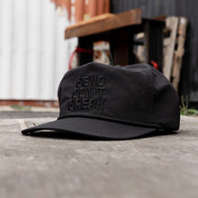 Load image into Gallery viewer, Bend Don't Break Subdued Crushable Rope SnapBack