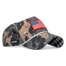 Load image into Gallery viewer, American Flag PVC Patch Waterproof Weekender Snapback