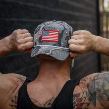 Load image into Gallery viewer, American Flag PVC Patch Waterproof Weekender Snapback