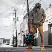 Load image into Gallery viewer, American Flag Patch Weekender Performance Snapback Hat