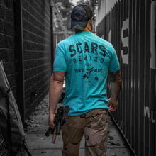 Load image into Gallery viewer, Scars Remind You That You're Alive Men's T-Shirt