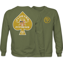 Load image into Gallery viewer, Floeter Fitness Gold Crewneck