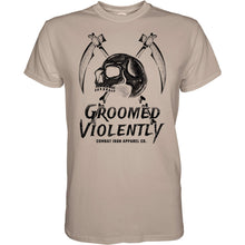 Load image into Gallery viewer, Groomed Violently Skull Men's T-Shirt