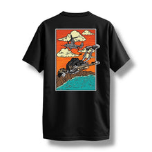 Load image into Gallery viewer, &quot;SLICKSTER&quot; TEE (BLACK)