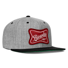 Load image into Gallery viewer, Rowdy Patch Flat Bill SnapBack Hat