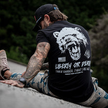 Load image into Gallery viewer, Liberty Or Death Fight Like Hell Men's T-Shirt