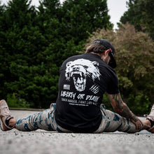 Load image into Gallery viewer, Liberty Or Death Fight Like Hell Men's T-Shirt