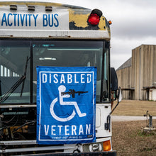 Load image into Gallery viewer, Disabled Veteran Sign 3'x3' Flag