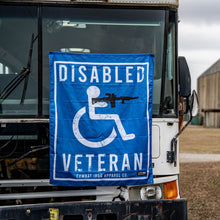 Load image into Gallery viewer, Disabled Veteran Sign 3'x3' Flag