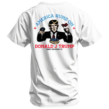 Load image into Gallery viewer, America Run&#39;s On Donald J. Trump Men&#39;s T-Shirt