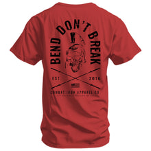 Load image into Gallery viewer, Bend Don't Break Barbell Skull Men's T-Shirt