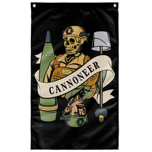 Cannoneer Death Card Flag
