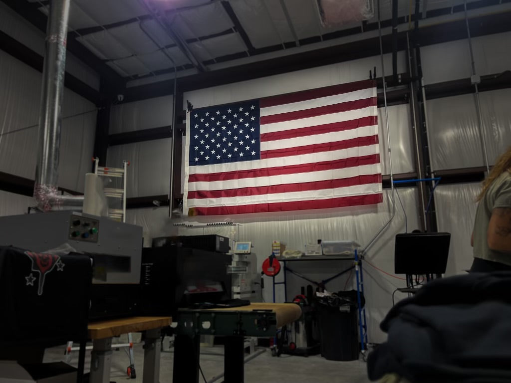 Made in America factory custom apparel
