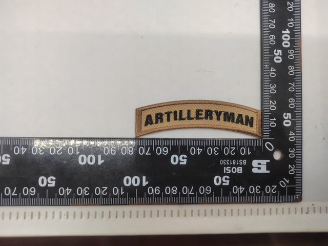 Artilleryman Tab Patch