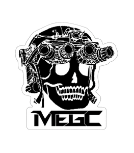 MEGC Skull Dude Sticker