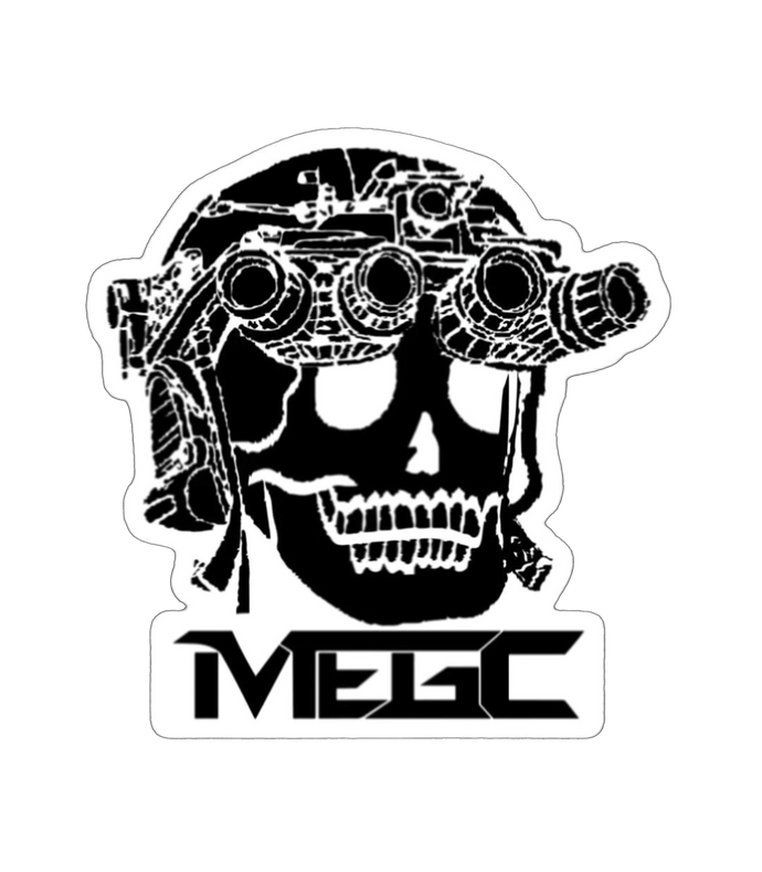 MEGC Skull Dude Sticker