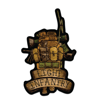 Light Infantry Sticker