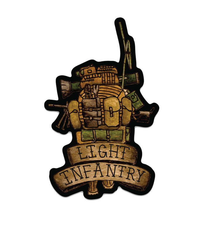 Light Infantry Sticker