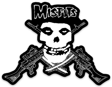 Misfits Guns Sticker