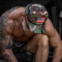 Load image into Gallery viewer, American Flag PVC Patch Waterproof Weekender Snapback