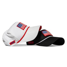Load image into Gallery viewer, American Flag Patch Weekender Performance Snapback Hat
