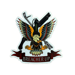Breacher Up Sticker
