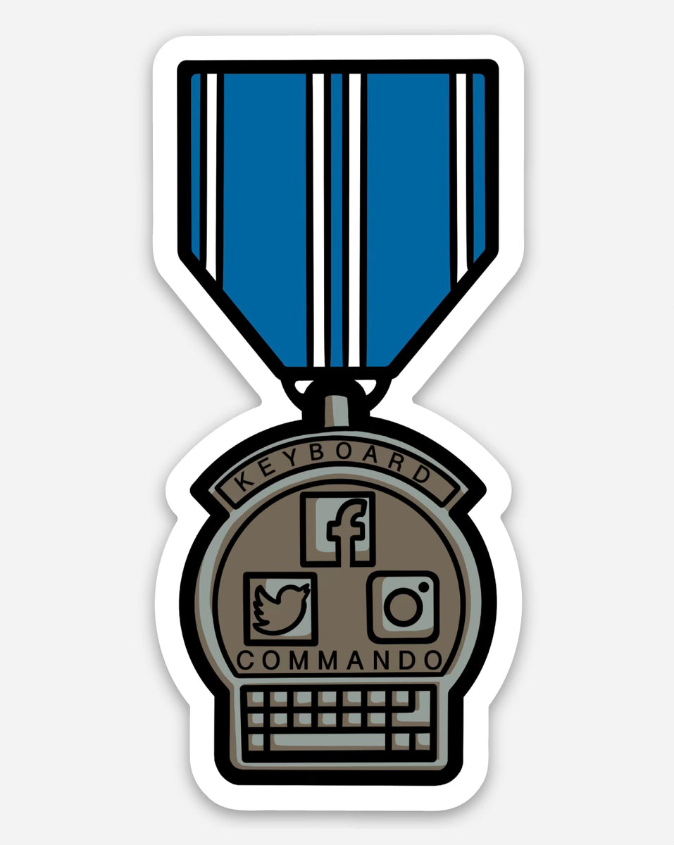 Keyboard Commando - sticker – Mission Essential Gear