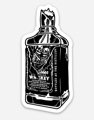 Whiskey Bottle - sticker