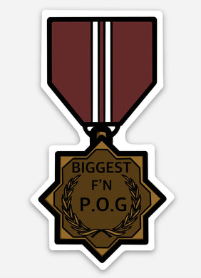 Biggest F’N POG - sticker
