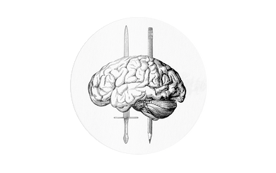 Lethal Minds Logo - Sticker