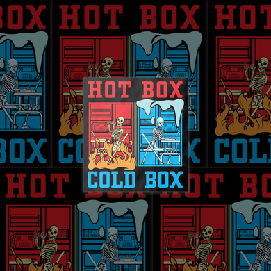 Hot Box Cold Box sticker