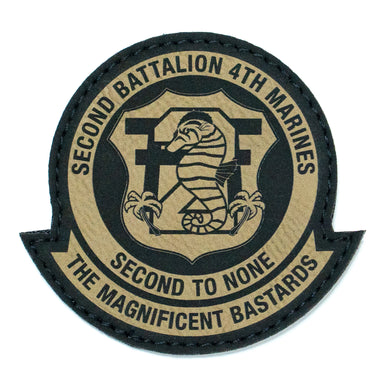 2/4 Engraved Patch