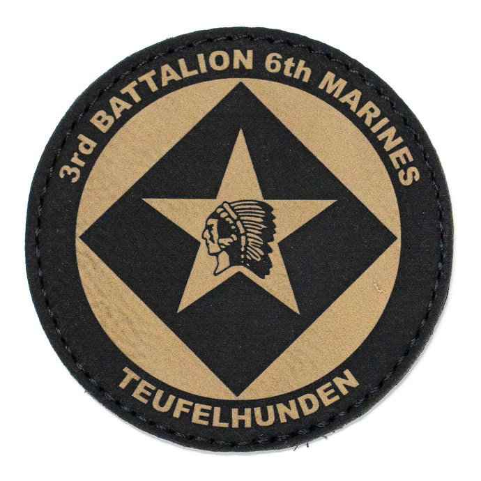3/6 Engraved Patch