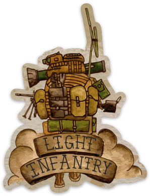 Light Infantry Sticker
