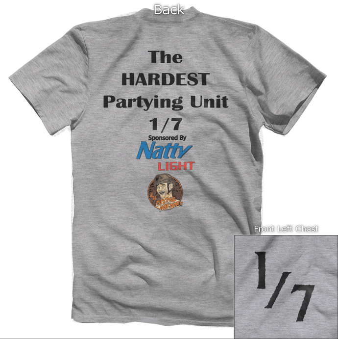 1/7 Hardest Partying Unit